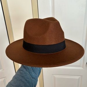 Wide Brim Women’s Fedora Hat